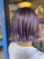 バジオットエイチ(BUZZIoT h)&nbsp;【ハイトーンカラー】バレイヤージュ×ピュアパープル