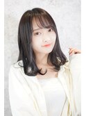 大人かわいいワンカールミディアム