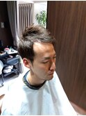 ダウンパーマツーブロックスタイル