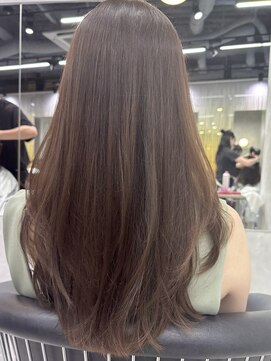 シティ(CITY) トレンドレイヤーカット×シアーベージュカラー【CHICA】