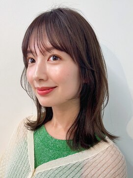 ガーデン 銀座(GARDEN) 大人カジュアルレイヤーカットミディアムヘア小顔前髪カット