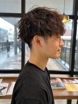ファルファラ(farfara) 【farfara】メンズ/スパイラルパーマ（問屋町テラス）平松　伸一