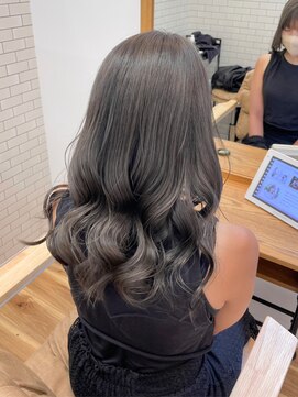 バブルス 上福岡店(BUBBLES) 透明感ツヤカラー