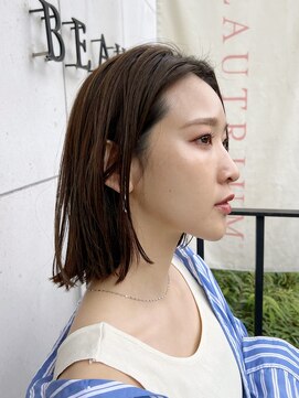 ビュートリアム 広尾(BEAUTRIUM) 広尾　恵比寿　麻布　ボブ　ミディアム　切りっぱなし