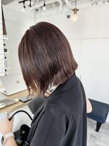 エイス 梅田 中津(Ace)&nbsp;きりっぱなしボブ　ブラウンカラー