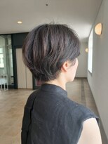 ビュートリアム 神戸(BEAUTRIUM)&nbsp;ニュアンスパーマの丸みショート/ショートカット/ショートヘア