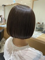 サラ 新宮店(SARA) 【福岡新宮】乾かすだけでまとまるワンレンボブ 20代 30代 40代