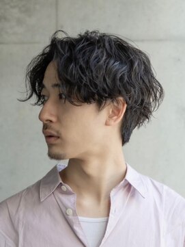 フィフス 渋谷(fifth) 波巻きスパイラルパーマ渋谷ウェーブメンズパーマサーフカール