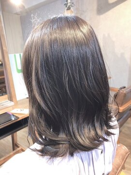 レイ 津田沼(Lei) 黒髪/ボブルフ/ネビージュ/小顔/ワンレン/