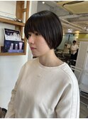 大人可愛い小顔ショート/ベージュカラー/吉祥寺