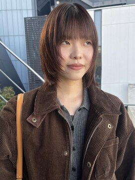 ナループロア ルームー(Nalu pu loa ROOMOO) レイヤーカット/ミディアムレイヤーカット/ウルフカット