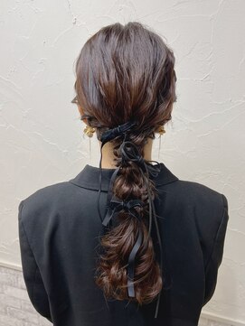 シュリット(schritt) ローポニー リボン パーティーセット エジリ