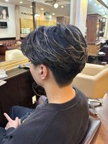 シャンプーボーイアネックス(SHAMPOO BOY Annex)&nbsp;センターパート　フェザーパーマ　佐世保