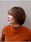 イノアカラー×ショートボブ/30代40代50代60代
