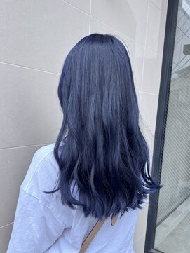 アソビセカンド 原宿(ASOBI 2nd) 前髪/マチルダボブ/ピンクベージュ/インナーグレージュ/ブルー