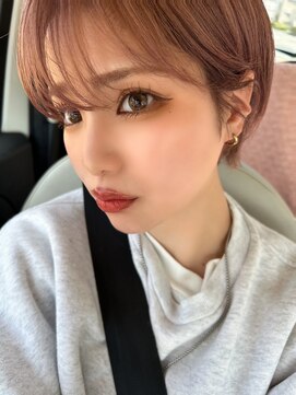 モナバイルーブル(MONA by Louvre) 【MONA】コンパクトショート/マッシュショート/くすみベージュ