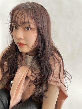 ヘアーネイル アーテ(Hair Nail ARTE) 暖色ベリー系カラー