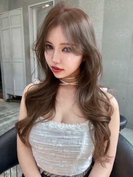 ロンドメリア 天神大名店(Lond Melia) 小顔に見せるヘア/ワンレン/ボブウルフ/ネビージュ/黒髪カタログ