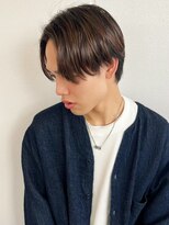 ファルベ(Farbe)&nbsp;スパイキーショートブルーブラックフェザーパーマサーフカール