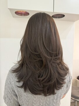 ムード(MOOD,) 暗めカラー/グランマッシュ[レイヤーカット/髪質改善/銀座]