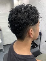 ラソ(Lazo)&nbsp;♪メンズ2ブロック×パーマ♪