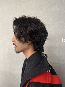 メロウ(mellow) グランジ系スパイラルパーマ☆古着に似合うメンズスタイル★