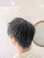メンズデザインバイラフ 八乙女(Men's desgin by Rough)&nbsp;MEN’S HAIR/サーフカール/刈り上げセンターパート/八乙女