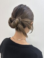 アールモンドヘア新世界&nbsp;【北見】#ヘアアレンジ#ヘアセット#カチモリヘア