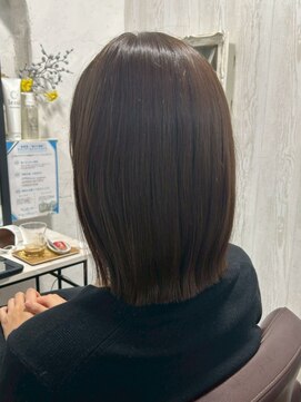 頭皮洗浄/髪質改善/ヘアエステ/大人お洒落/地毛風ストレート/冬