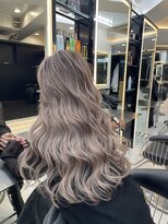 ラピス 福岡天神店(Lapis)&nbsp;ミルクティーバレイヤージュ【Yu-ki】