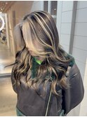 HANAのYURI風フェイスフレーミングハイライト