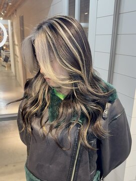 メロウマン(mellowman) HANAのYURI風フェイスフレーミングハイライト