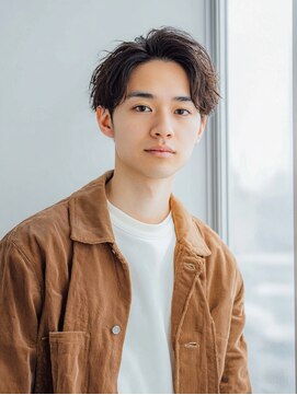 クリックプラス 小倉(Click plus) 小倉/刈り上げセンターパート/波巻きツイストスパイラル