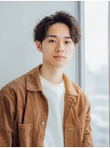 小倉/刈り上げセンターパート/波巻きツイストスパイラル