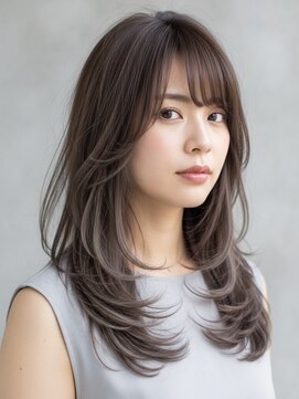 レヴィア(REVIA) レイヤーカット髪質改善トリートメント前髪カット