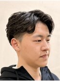 博多メンズフェザーパーマ