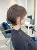 大人のショートボブ