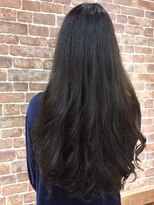 ヘアー アンドアール(hair &R)&nbsp;【外国人風THROWカラー】上品ブルージュロング