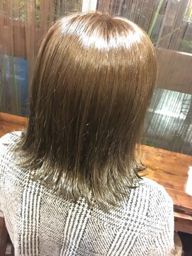 ヘアーアンドエステアンドネイル ガーデン(Hair&Esthe&Nail Garden) ナチュラルグレージュグラデーション
