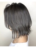 ダルシット(dulcet★★★) グレージュ/ウルフ/レイヤーボブ/髪質改善/ブリーチカラー