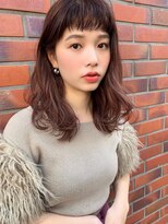 マリアバイアフロート(Maria by AFLOAT)&nbsp;【山田】ショートバングニュアンスパーマブランジュ