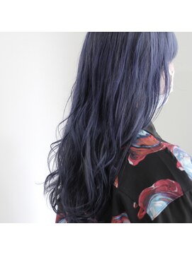 デコヘアーフラッペ(DECO HAIR frappe) ブルーネイビーグレー