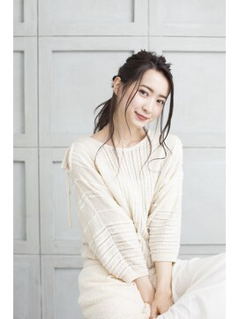 トティア 堀江(Totia) 【Totia堀江】大人ルーズアップ×くすみカラー