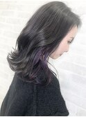 【AVANCE】個性的なカラー☆インナーカラー☆パープル