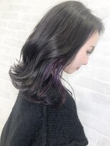 アヴァンス セブンパーク天美 松原店(AVANCE.)&nbsp;【AVANCE】個性的なカラー☆インナーカラー☆パープル