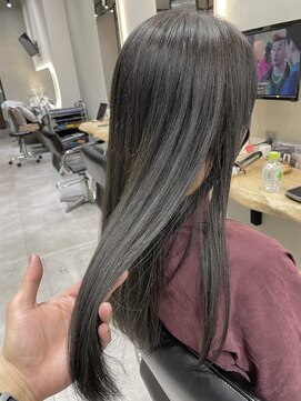 フェリア 松山(Feria) 【Feria松山】ツヤ感☆ダークグレージュ♪“Sota Tawara”