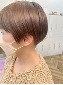耳だし丸み刈り上げショートヘア / ロミー本厚木