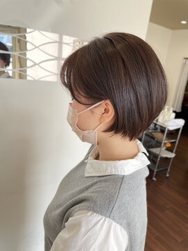 リタ(rita) #ショート　#ショートボブ　#耳かけ　#ヘッドスパ　#髪質改善