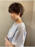 short hair.