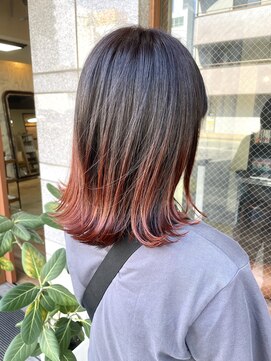 ニコアヘアデザイン(Nicoa hair design) 髪が伸びてもそんなに気にならないスタイル